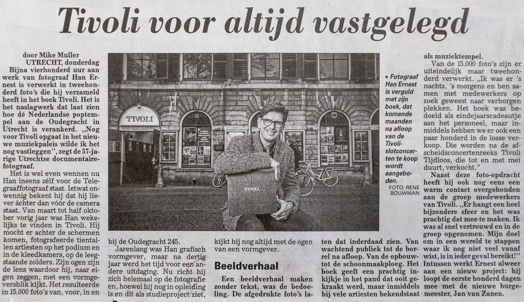 in de pers Telegraaf